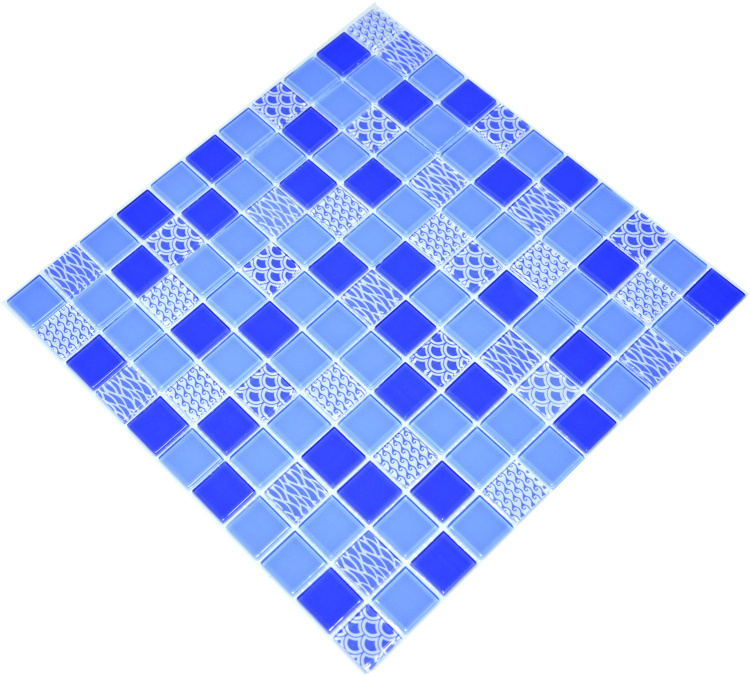 Мозаїка керамічна Kotto Ceramica GM 4052 C3 Cobalt d/Cobalt m/Structure 300 х 300 х 4 ( 25 х 25 )