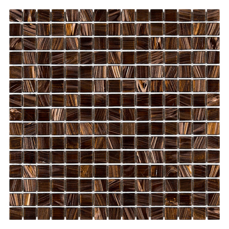 Мозаїка скляна V-MOS JD005 Dark Goldstone Mozaico De Lux