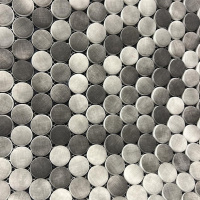 Мозаїка Dune 187662 Essential 31.5*29 сіра скляна