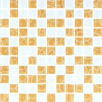 Мозаїка скляна Kotto Ceramica GMP 0425040 С2 print 25/white mat 300 x 300 х 4 ( 25 х 25 )