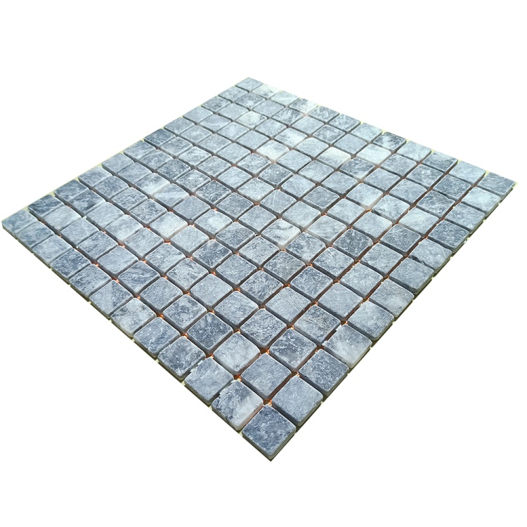 Мозаика из мрамора Матовая МКР-2СВ (23x23) Black