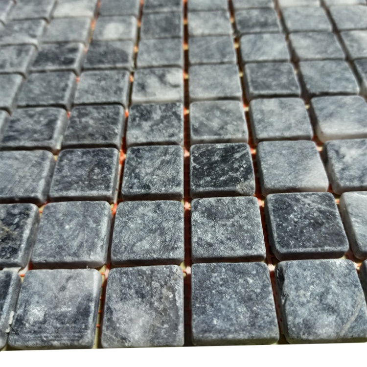 Мозаика из мрамора Матовая МКР-2СВ (23x23) Black