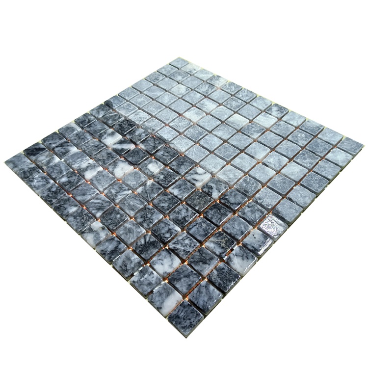 Мозаика из мрамора Матовая МКР-2СВ (23x23) Black