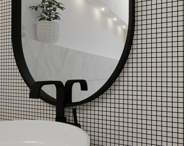 Мозаїка з керамограніту Kotto Ceramica MI7 10100610C Salino 300 x 300 х 10 (кубок 10 x 10)