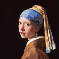 Мозаїчне панно Kotto Ceramica Дівчина із сережкою 750x750