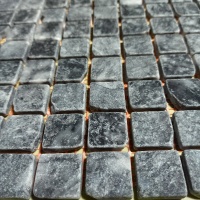 Мозаїка з мармуру Матова МКР-2СВА (23x23) Black Мозаїка з мармуру Матова МКР-2СВА (23x23) Black