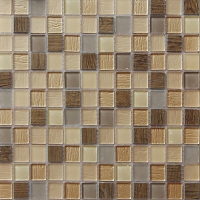 Мозаїка скляна S-MOS HS4162-011A-4 Light Wood Mozaico De Lux