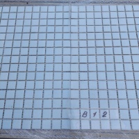 R-MOS B12 біла 20x20 на сiтцi Stella di Mare R-MOS B12 біла 20x20 на сiтцi Stella di Mare