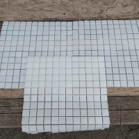 R-MOS B12 біла 20x20 на сiтцi Stella di Mare R-MOS B12 біла 20x20 на сiтцi Stella di Mare