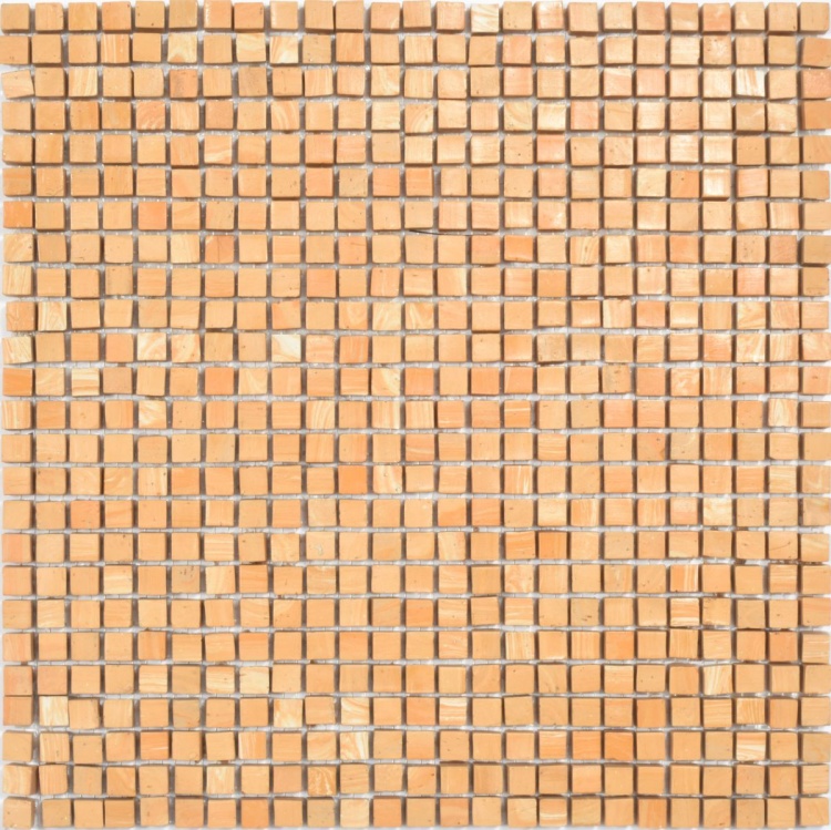 Мозаїка з керамограніту Kotto Ceramica MI7 10100611C Dorato 300 x 300 х 10 (кубок 10 x 10)