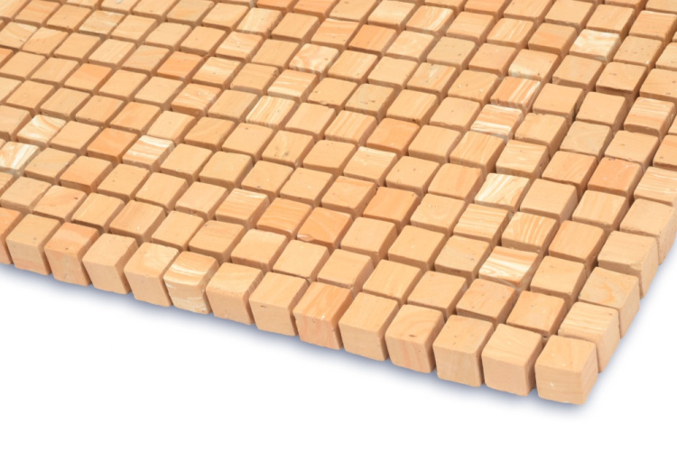 Мозаїка з керамограніту Kotto Ceramica MI7 10100611C Dorato 300 x 300 х 10 (кубок 10 x 10)