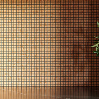 Мозаїка з керамограніту Kotto Ceramica MI7 10100611C Dorato 300 x 300 х 10 (кубок 10 x 10)