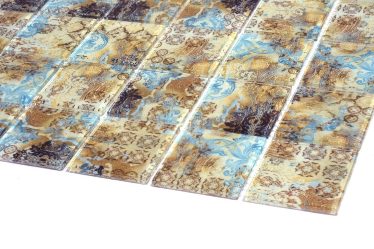 Мозаїка скляна Kotto Ceramica GMP 0448028 З print 34 300x300 300 x 300 х 4 ( 48 х 48 )