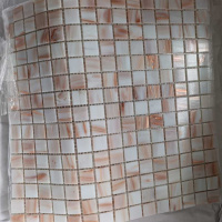 Мозаїка скляна V-MOS JD003 Light Goldstone Mozaico De Lux