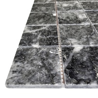 Мозаїка з мармуру Полірована МКР-3П (47x47) Black