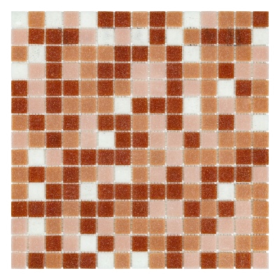 R-MOS B12868208283-1 розовый 20x20 на сетке Stella di Mare