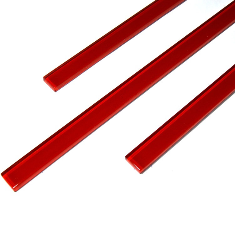 Фриз стеклянный Kotto Ceramica GF 451505 red 15 х 450 х 8