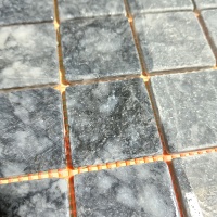 Мозаїка з мармуру Матова МКР-3СВ (47x47) Black Мозаїка з мармуру Матова МКР-3СВ (47x47) Black