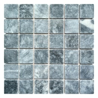 Мозаїка з мармуру Матова МКР-3СВ (47x47) Black Мозаїка з мармуру Матова МКР-3СВ (47x47) Black