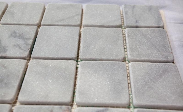 Мозаика из мрамора Матовая МКР-3СВ (47x47) Grey Mix