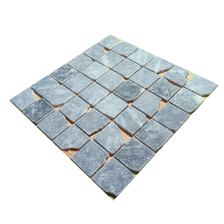 Мозаїка з мармуру Матова МКР-3СВА (47x47) Black