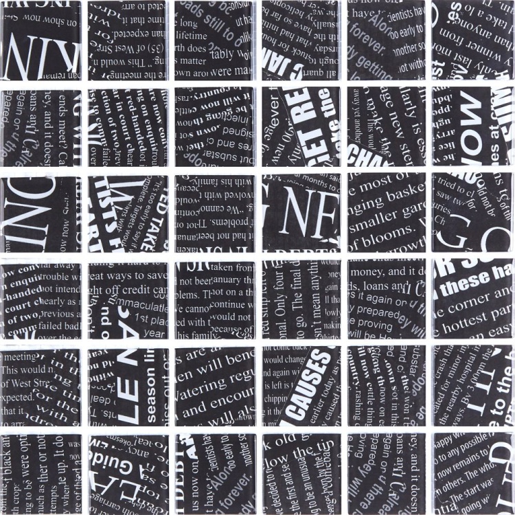 Мозаїка скляна Kotto Ceramica GMP 0448048 З print 45 300 x 300 х 4 ( 48 х 48 )