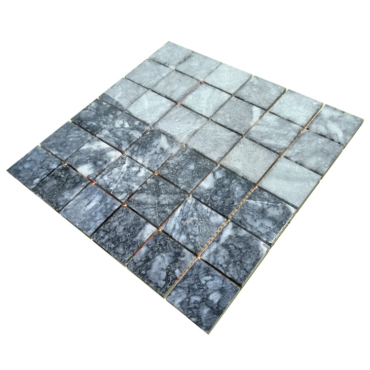 Мозаїка з мармуру Матова МКР-3СН (47x47) Black