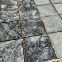 Мозаїка з мармуру Матова МКР-3СН (47x47) Black