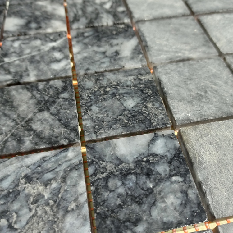 Мозаїка з мармуру Матова МКР-3СН (47x47) Black