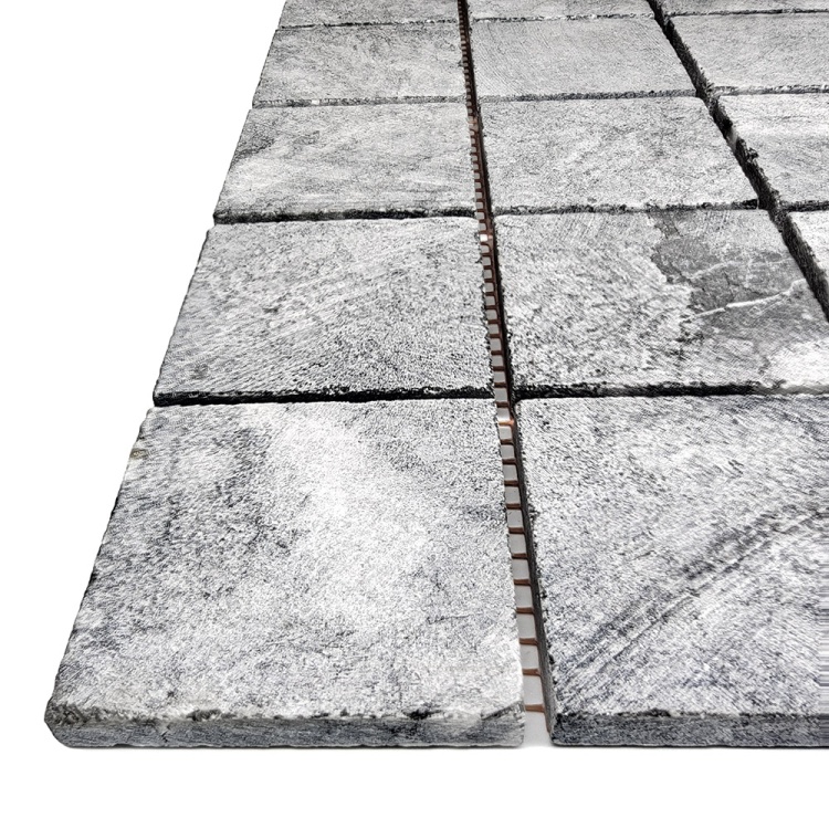 Мозаїка з мармуру Матова МКР-3СН (47x47) Black