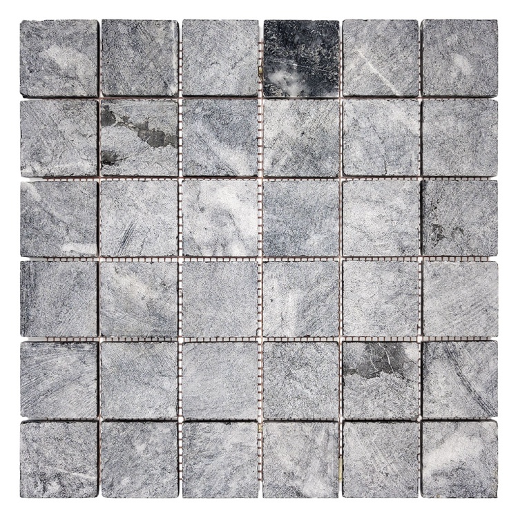 Мозаїка з мармуру Матова МКР-3СН (47x47) Black