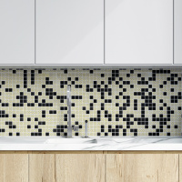 Мозаїка скляна Kotto Ceramica GMP 0825002 С2 print 2/black mat 300 x 300 х 8 ( 25 х 25 )