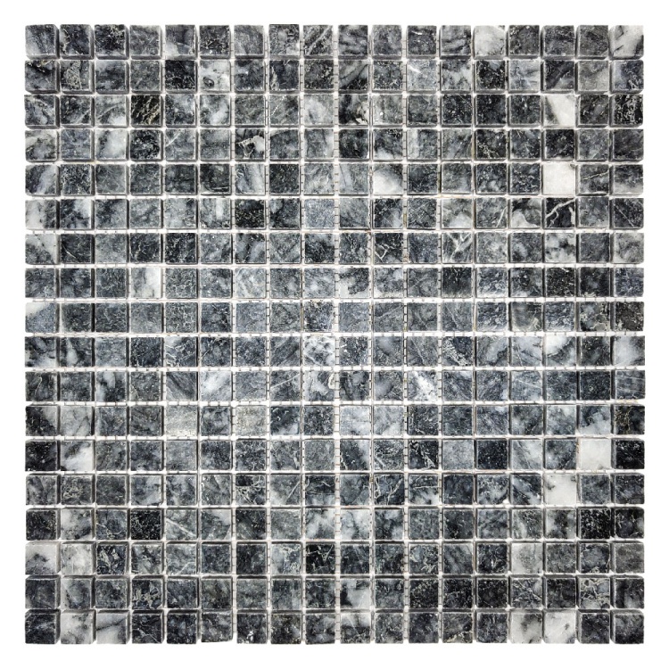 Мозаїка з мармуру Полірована МКР-4П (15x15) Black