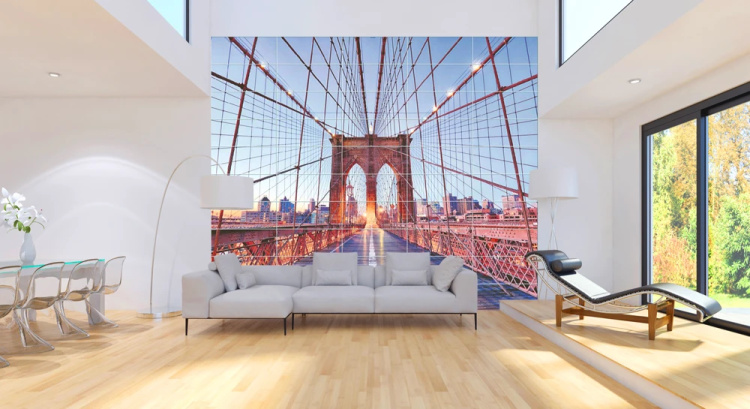 Мозаїчне панно Kotto Ceramica Бруклінський міст 750x750