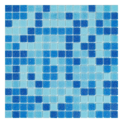 R-MOS B31323335 микс голуб.4 20x20 на сетке Stella di Mare