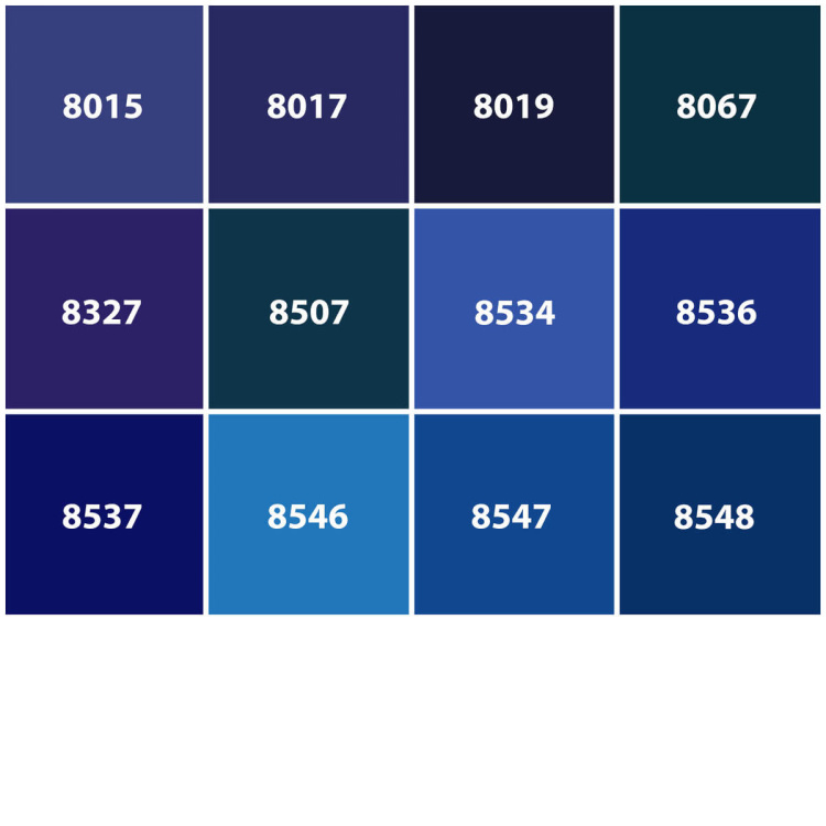 Синій Двокомпонентний епоксидний заповнювач швів Octopus Zatirka A та B (5 кг)