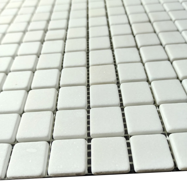 Мозаїка з мармуру Матова МКР-2СВ (23x23) Thassos