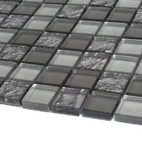 Мозаїка керамічна Kotto Ceramica GM 8001 C3 GreyR S1/Grey m/Grey Silver 300 х 300 х 8 ( 25 х 25 )