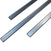 Фриз скляний Kotto Ceramica GF 451511 dark silver 15 х 450 х 8