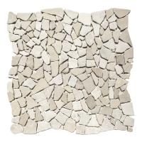 Мозаїка з мармуру Матова МКР-ХСВ (хаотична) Beige Mix Мозаїка з мармуру Матова МКР-ХСВ (хаотична) Beige Mix