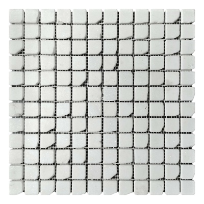 Мозаїка з мармуру Матова МКР-2СВА (23x23) Thassos