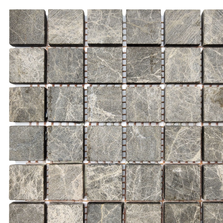 Мозаїка з мармуру Матова МКР-2СН (23x23) Emperador Medium