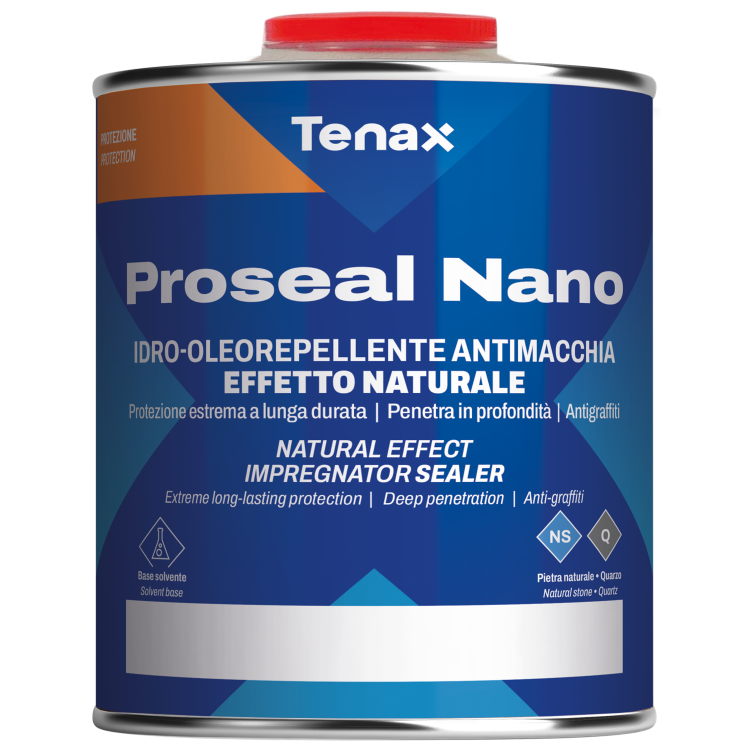 Просочення захисне Tenax Proseal Nano 1 л водо масло брудовідштовхувальне для натурального і штучного каменю