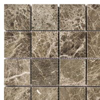 Мозаїка з мармуру Полірована МКР-3П (47x47) Emperador Medium Мозаїка з мармуру Полірована МКР-3П (47x47) Emperador Medium