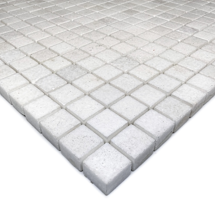 Мозаика из мрамора Полированная МКР-4П (15x15) Thassos