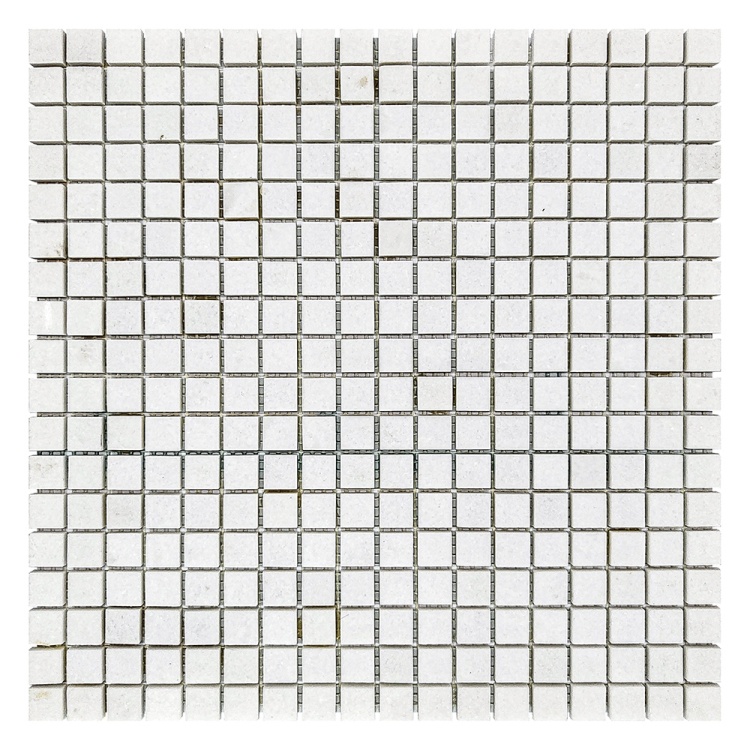 Мозаика из мрамора Полированная МКР-4П (15x15) Thassos