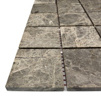 Мозаика из мрамора Матовая МКР-3СН (47x47) Emperador Medium