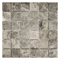 Мозаика из мрамора Матовая МКР-3СН (47x47) Emperador Medium