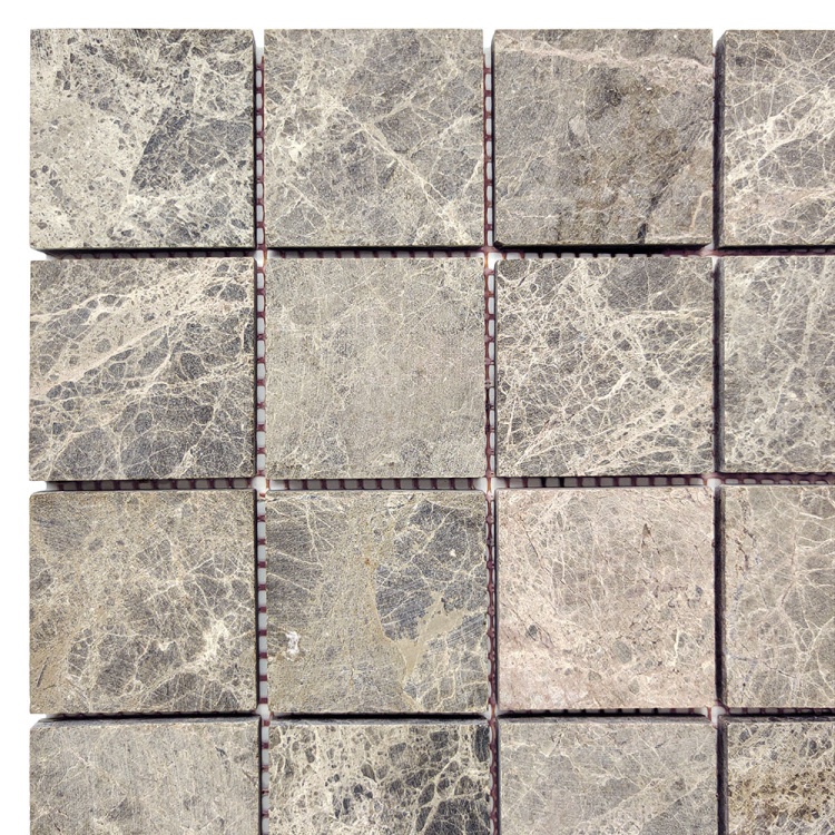 Мозаика из мрамора Матовая МКР-3СН (47x47) Emperador Medium