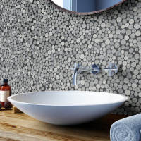 Мозаика из керамогранита Kotto Ceramica MI7 14300702C Grigio Freddo 300 x 300 х 10 (круг d 14-30) Мозаика из керамогранита Kotto Ceramica MI7 14300702C Grigio Freddo 300 x 300 х 10 (круг d 14-30)